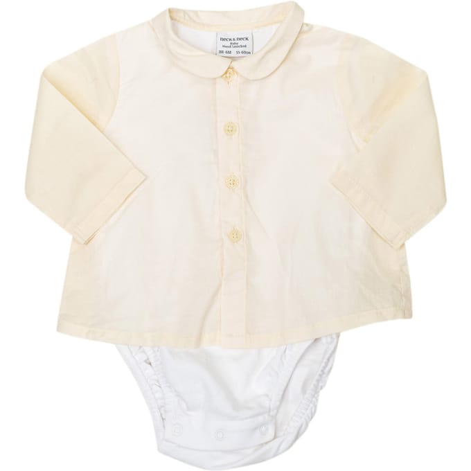 Baby romper met lange mouw 17I07504