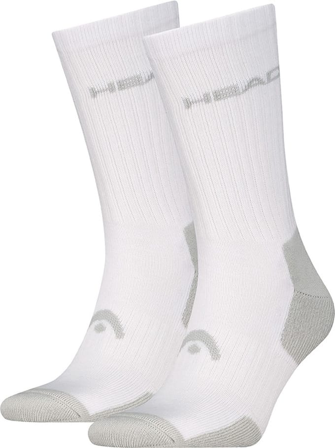 HEAD unisex performance 2P sokken tennis wit