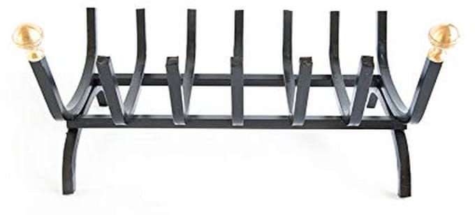 Houten mand voor open haard - 50 cm