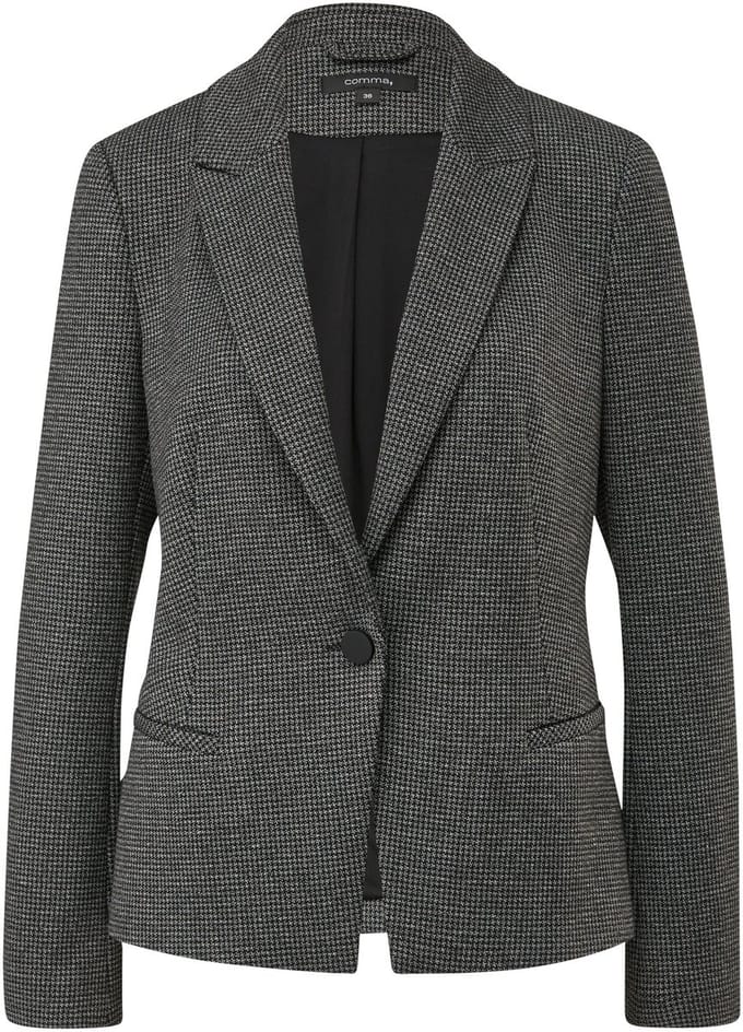 Vrouwelijke houndstooth blazer COMMA