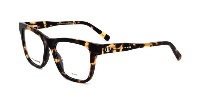Lunettes de vue Marc Jacobs Marc 630 086 pour femme Tortoise/52-16-140 black