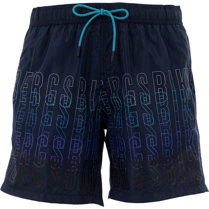 Bikkembergs  Zwemshorts Gradient    Marine