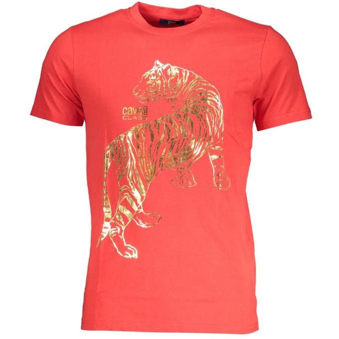 T-shirt met korte mouwen in tijgerprint