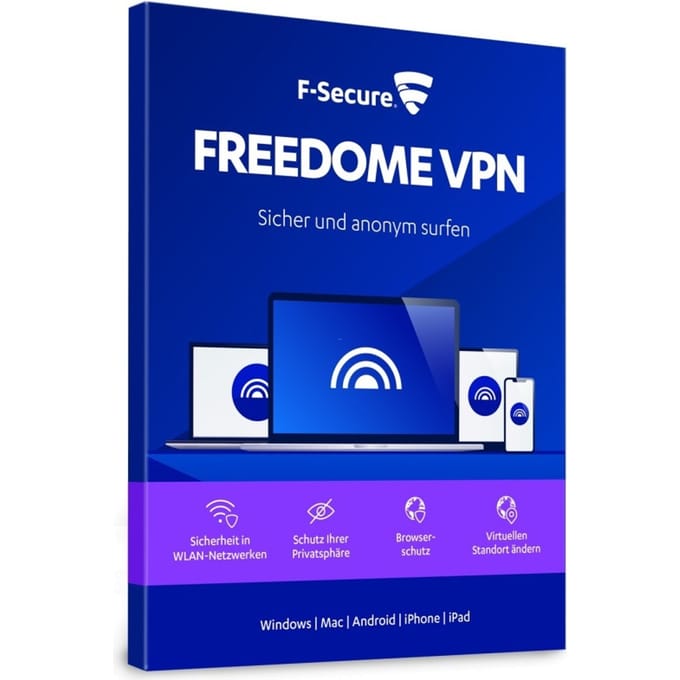 F-Secure Freedome VPN 2026 1 Apparaat / 1 Jaar