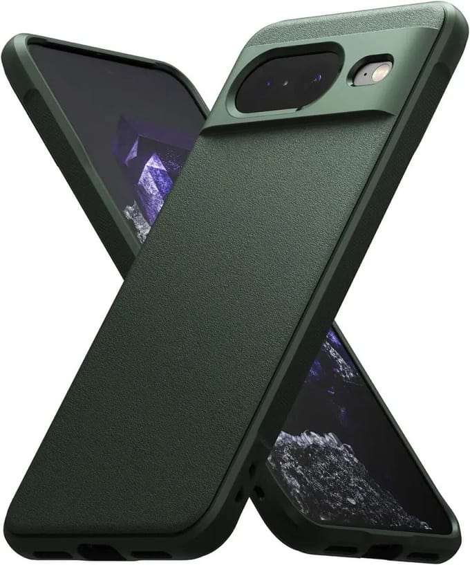 Ringke Onyx Google Pixel 8 Hoesje Flexibel TPU Back Cover Groen