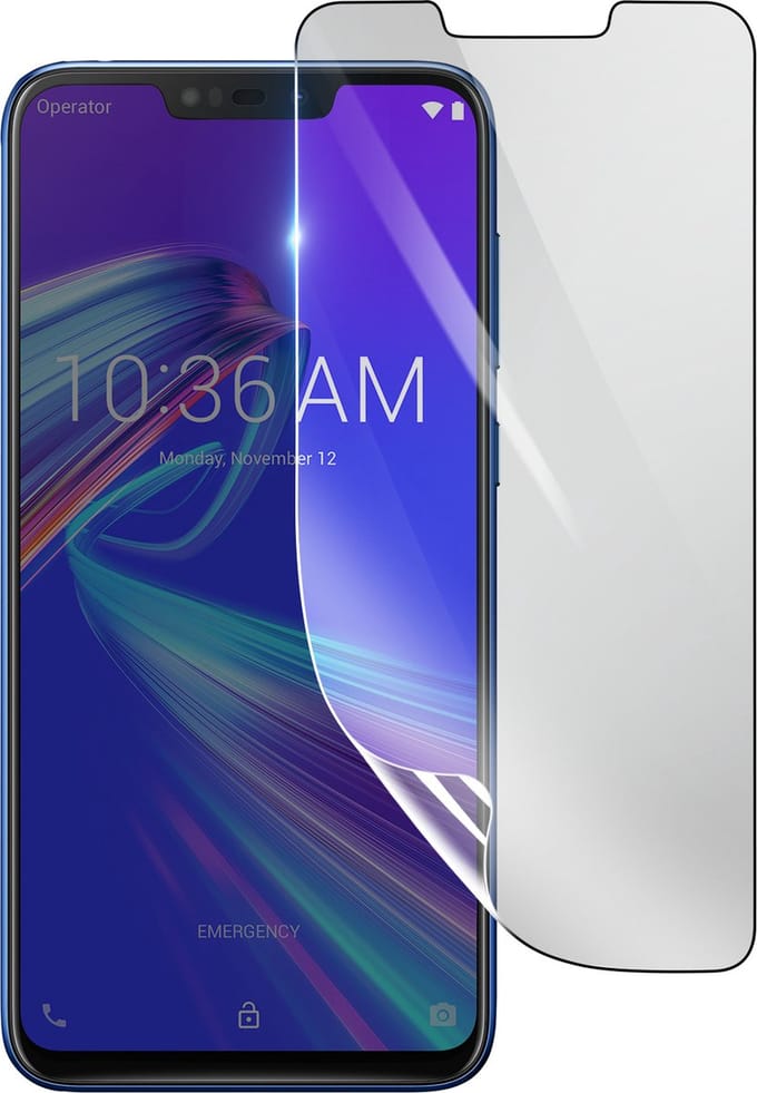 3mk, Geschikt voor Asus ZenFone Max M2 ZB633KL, Schokbestendige Hydrogel Screenprotector, Transparant