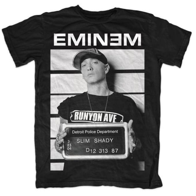 Eminem - Arrest Heren T-shirt - XL - Zwart