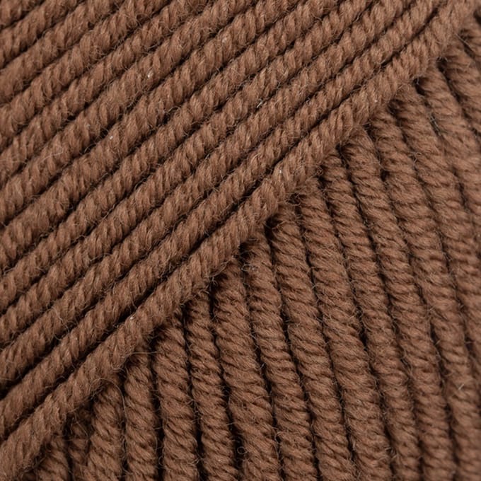 DROPS Merino Extra Fine Uni Colour - 49 chocolade - Wol Garen