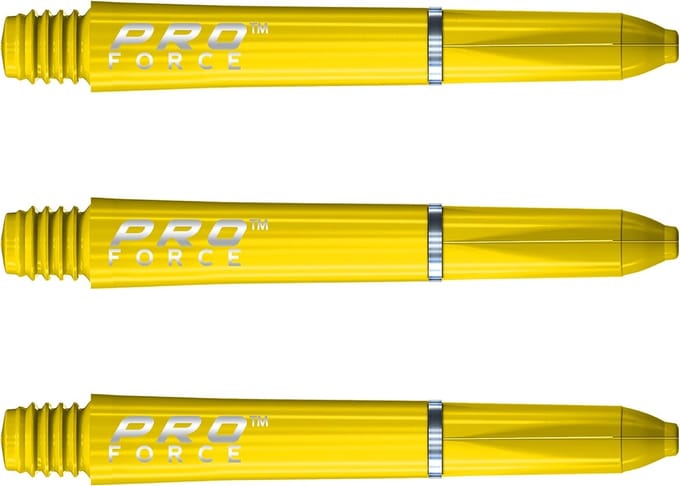 Professionele Nylon Korte Dartpijlstelen met Ringgrip - Set van 3