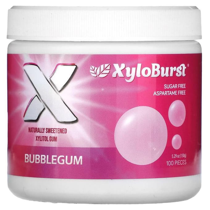 Xylitol Kauwgom, Kauwgom, 100 Stuks, 5.29 oz (150 gr)