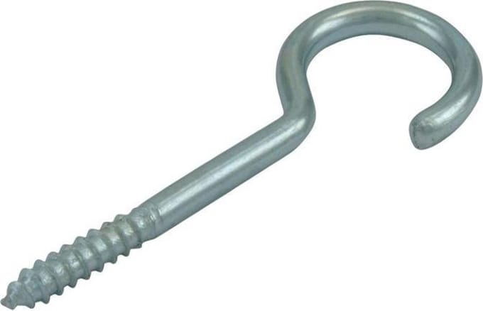 Schroefhaak - 6.3 x 63 mm (2 stuks)