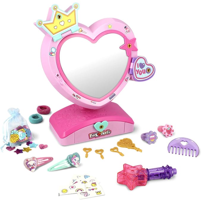 Jumbo - FunLockets - Geheime Spiegel Met Haarglinsters - Vanaf 4 jaar - Haaraccessoires