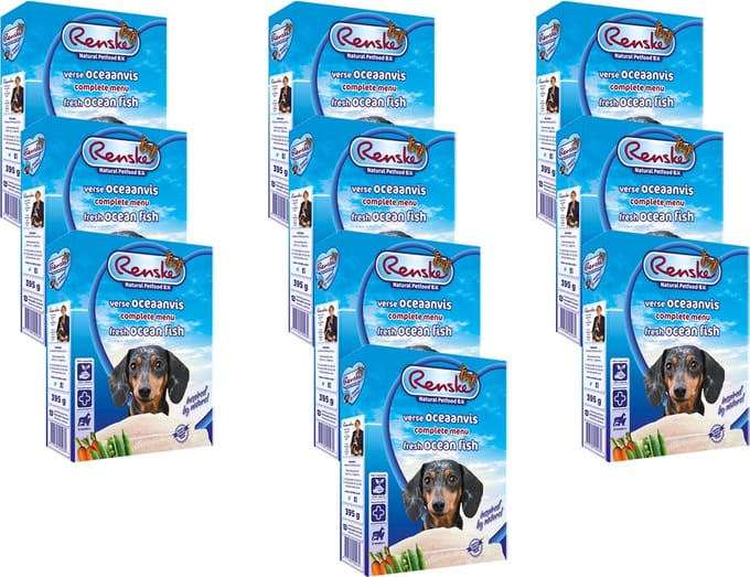 Renske Adult - Vis - Hondenvoer - 10 x 395 g