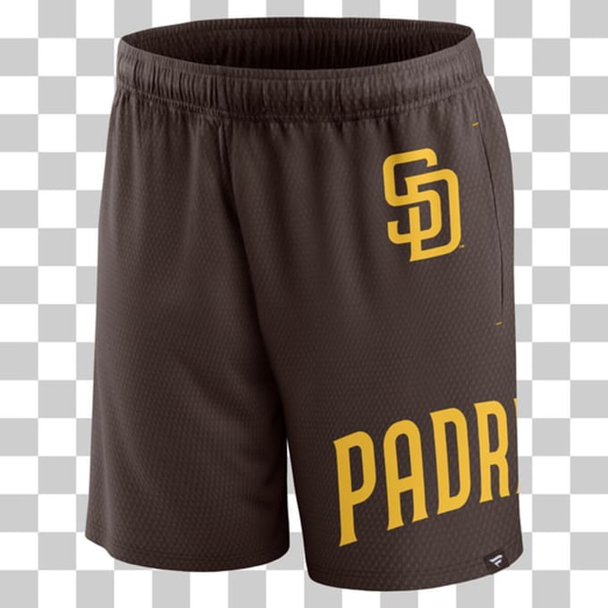 Fanatics MLB San Diego Padres Korte Broek Bruin