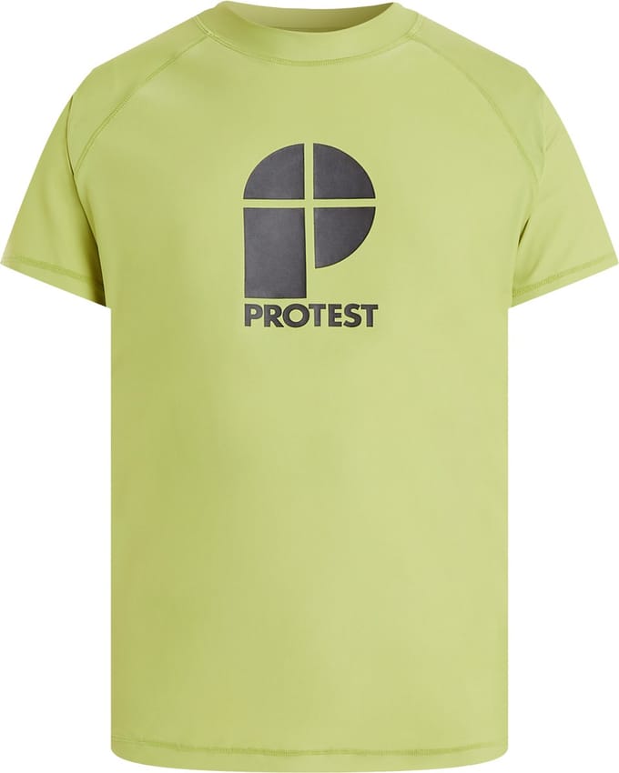 Protest PRTCater – Uv shirt Heren – Korte mouwen – Ronde hals – Wit