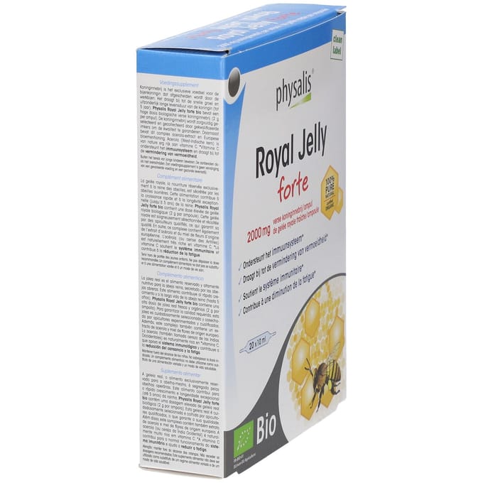 Physalis Royal Jelly Forte Biologisch - 20 stuks