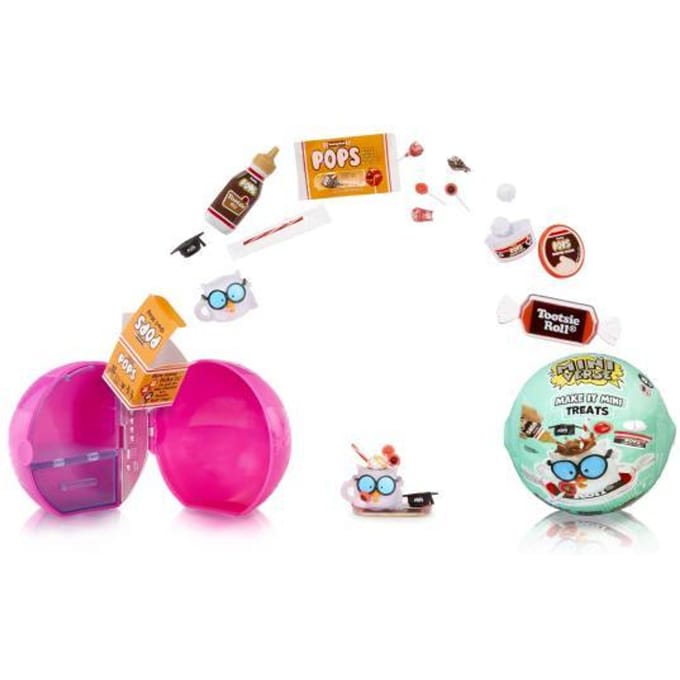 Miniverse knutselset mini traktaties en eten maken speelgoed.
