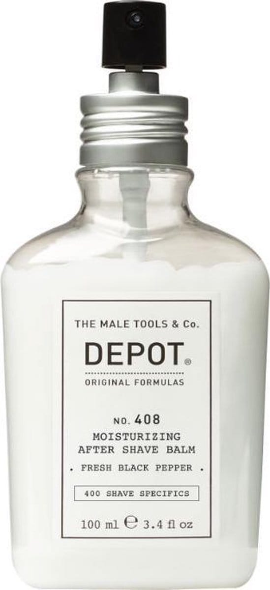 Depot 400 Shave Specifics No. 408 Fresh Black Pepper Moisturizing After-Shave Balm 100 ml