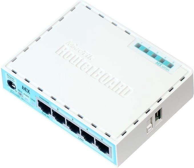 MikroTik RouterBOARD RB750Gr3 - Router Without Wireless Network