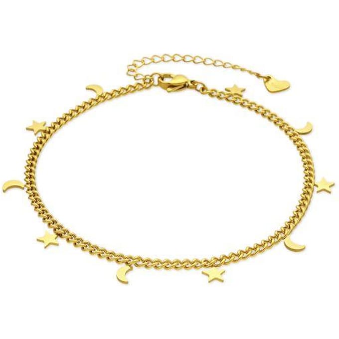 Luxenter armband afgewerkt in 18 karaat geel goud - Lahio
