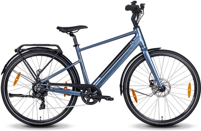 Saxonette Urbano heren ebike 7 sp 11.6 Ah blauw