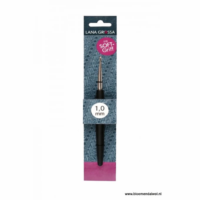 Lana Grossa Haaknaald met Softgrip 1,0 mm