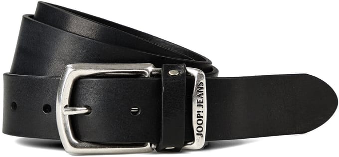 Joop! Jeans Riem Leder - Jongens - 105 cm - black