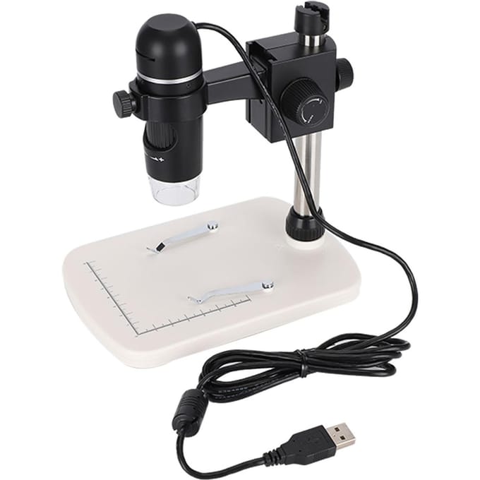 300x 5MP Elektronenmicroscoop Professionele HD USB Digitale Microscoop LED Meting Statief