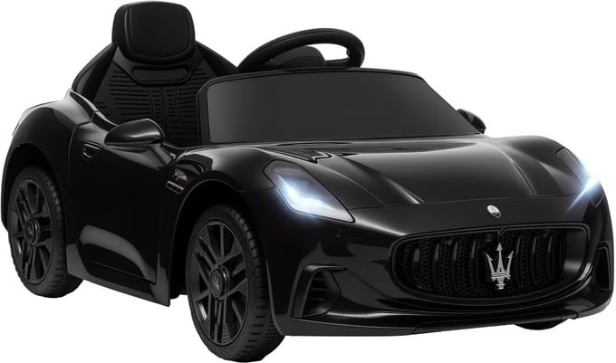 AIYAPLAY - Elektrische kinderauto - PP - 98x59x43cm - Zwart