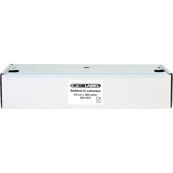 Vershoudfolie in cutterbox IEZZY 45cmx300m 1 rol