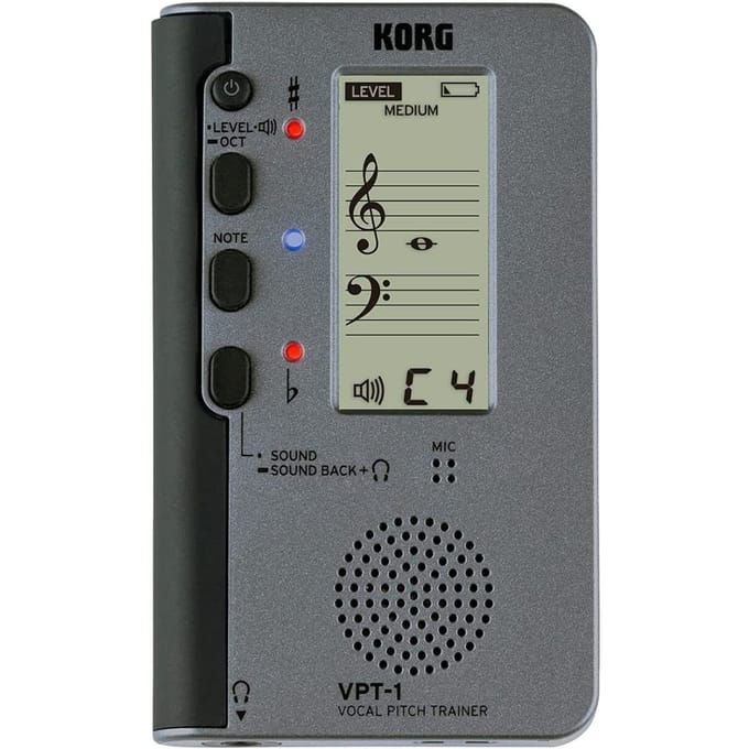 KORG VPT-1 VOCAL PITCH TRAINER Uw persoonlijke zangcoach voor thuis.