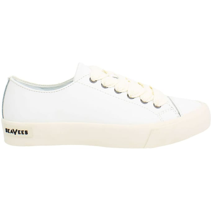 Seavees Crosby Dames Witte Plimsolls