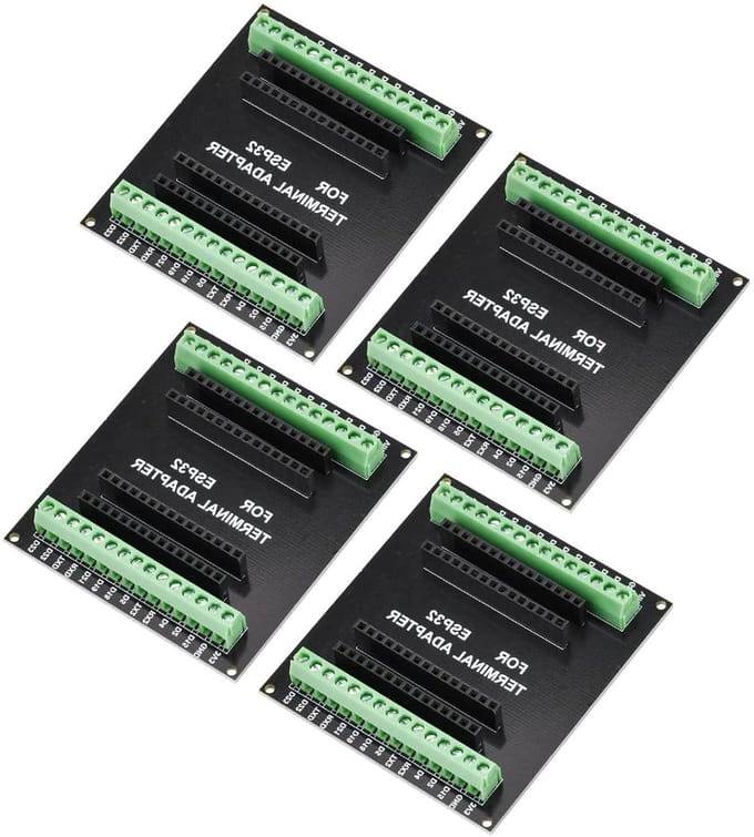 Breakout Board - Ontwikkelingsbord - Elektronica Projecten - Dubbellaags PCB - 4 Stuks - Groen
