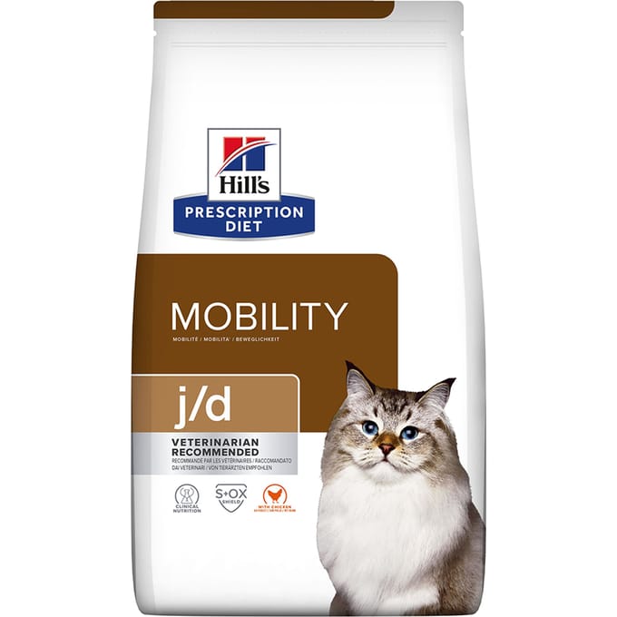 Hill´s Prescription Diet Feline j/d Joint Care Kattenvoer met Kip - Voordeelpakket 3 x 3 kg