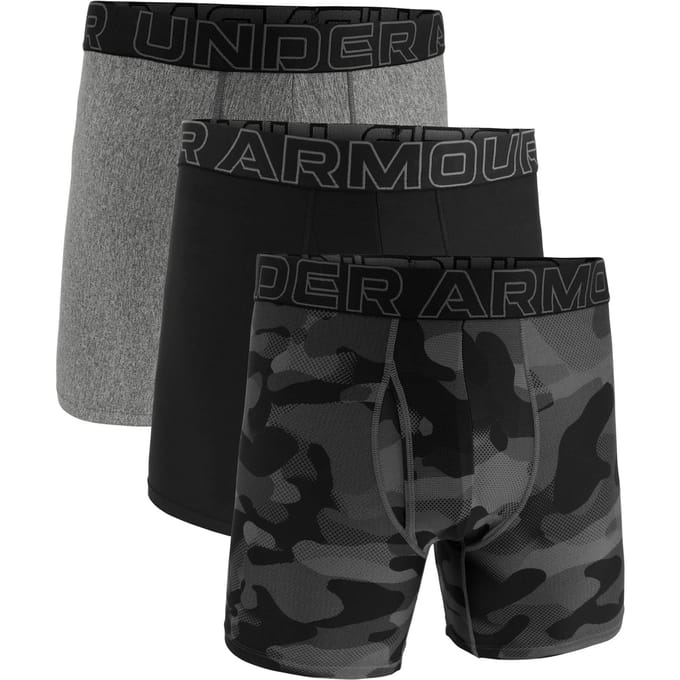 Under Armour Boxershorts UA PERFORMANCE TECH - PRINT 6 IN 3PK Set van 3