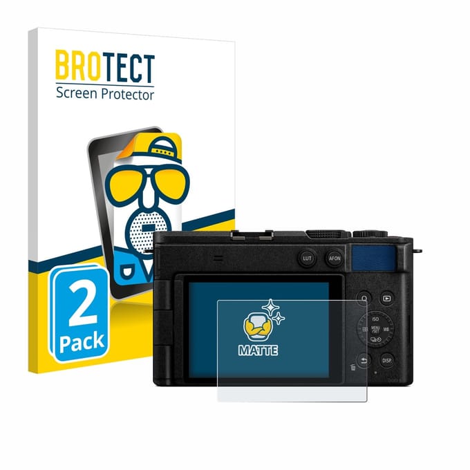 BROTECT - Screenprotector voor Panasonic Lumix DC-S9 - Folie Beschermfolie matte 2 Stuks