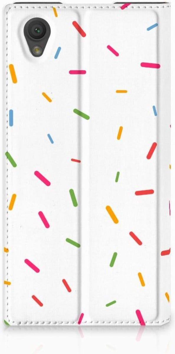 Sony Xperia L1 Flip Style Cover Donut Roze