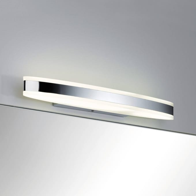 Selection Bathroom LED-spiegellamp Kuma IP44 3000K 660lm 230V 9W Chroom, Wit