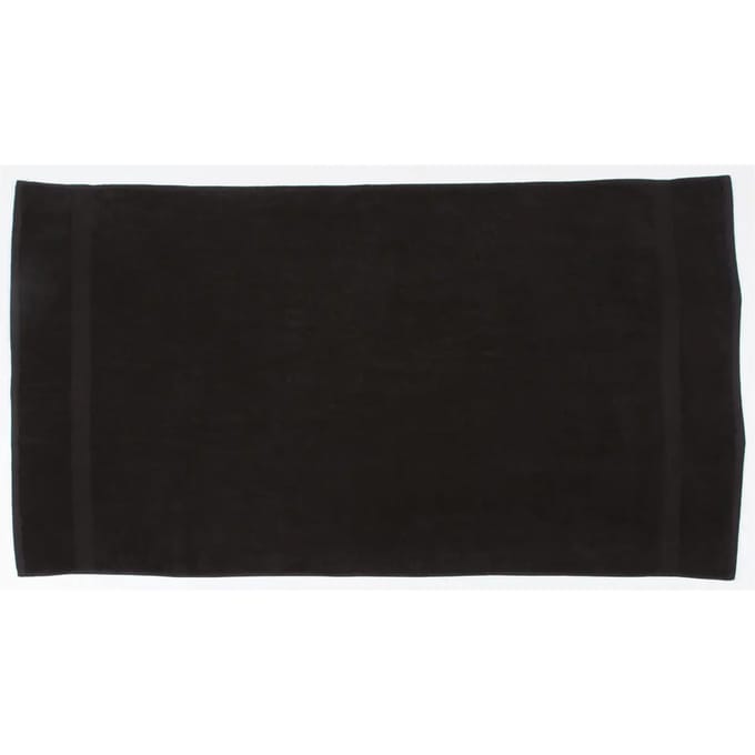 Bad One Size Towel City Black 100% Katoen