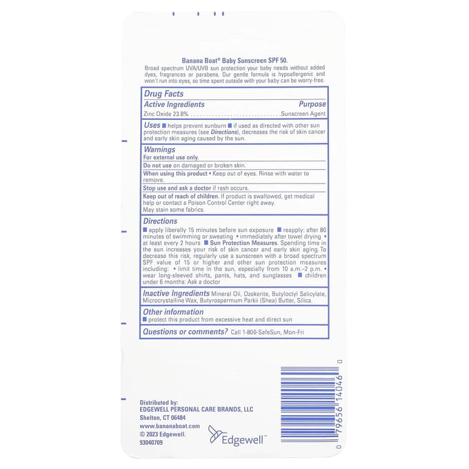 Minerale Zonnebrandstick voor Baby's, Spf50, 14.2G(0.5oz) pink