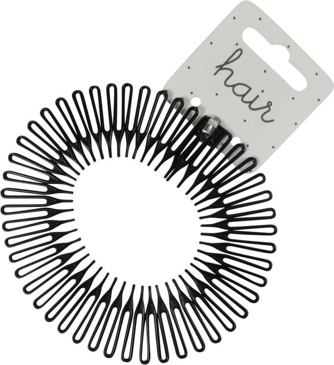 Haarband Kamdiadeem Zigzag Zwart