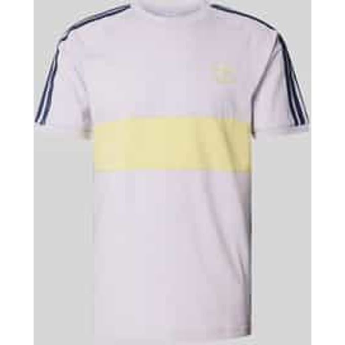 T-shirt met logostitching