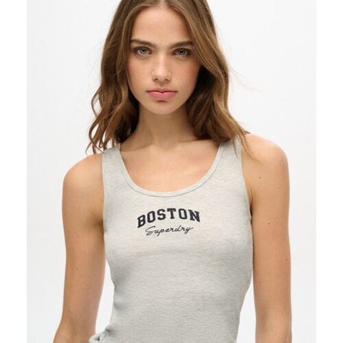 Dames t-shirt met print Superdry Athletic Essential