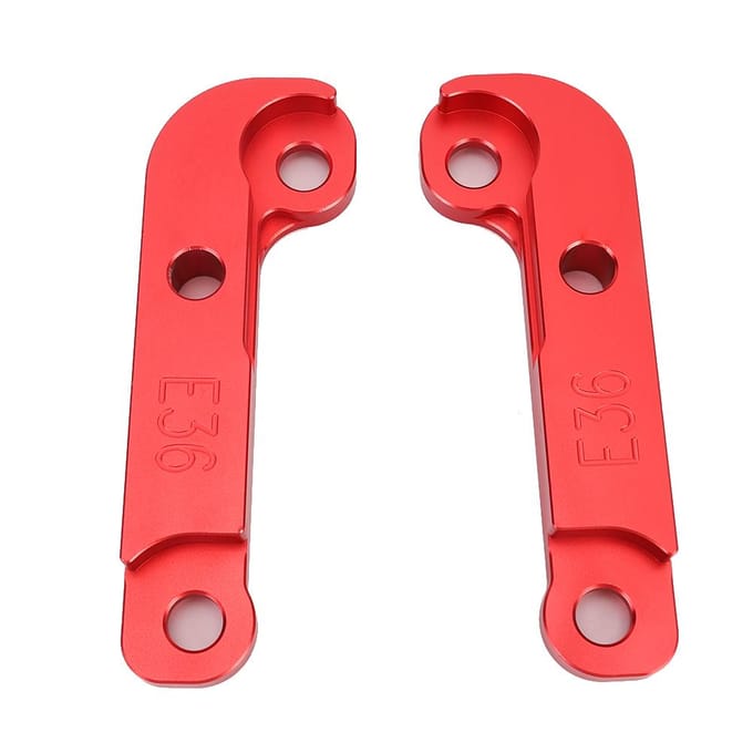 Auto Stuur Drift Lock Adapter Verhoging Draaihoek 25 procent 30 procent Past voor E36 M3(Rood )