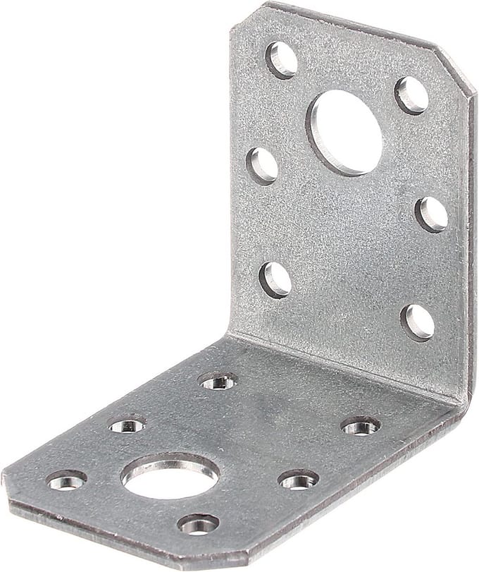 Verzinkte Hoekverbinder voor Houtconstructies 50x50x35 mm