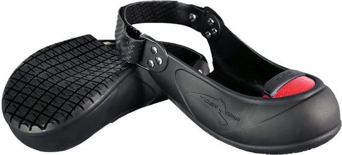 Overschoen Veiligheidsneus Tiger-Grip Visitor - Zwart - M/L - Maat 39-43