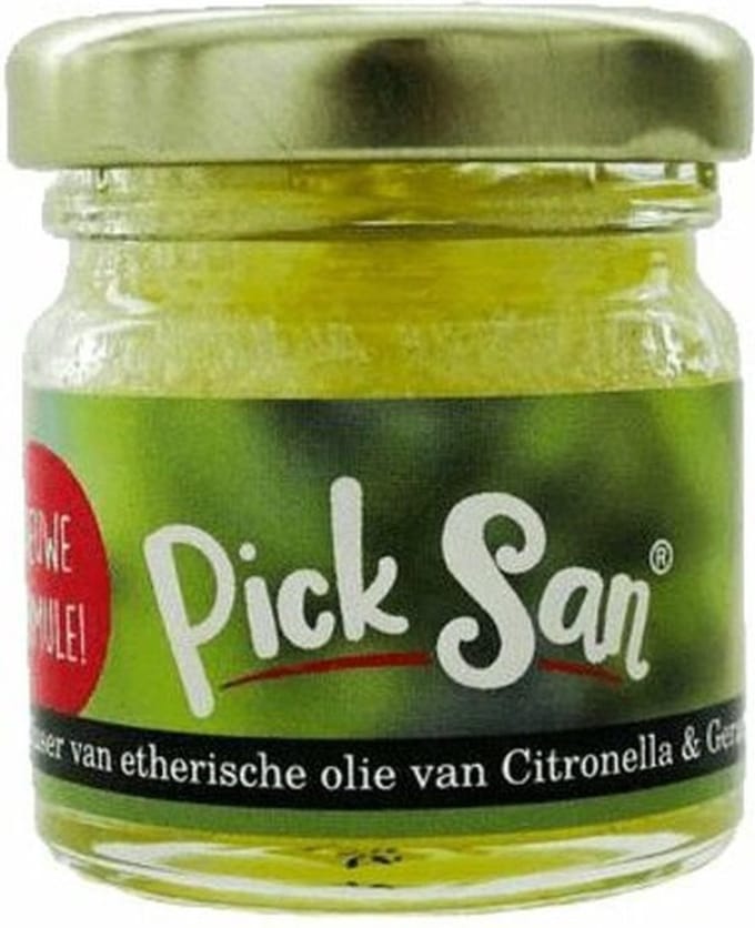 Picksan - Pick San - Muggenstop - Geurpotje citronella - 25ml