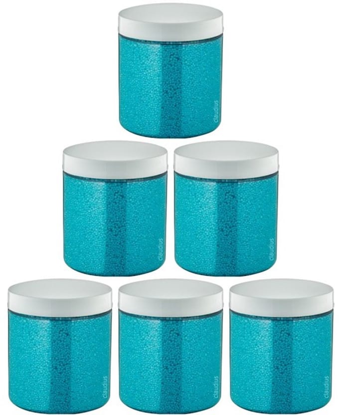 Badkaviaar Opium - 200 gram - Pot met witte deksel - set van 6 stuks - bad parels voor in bad
