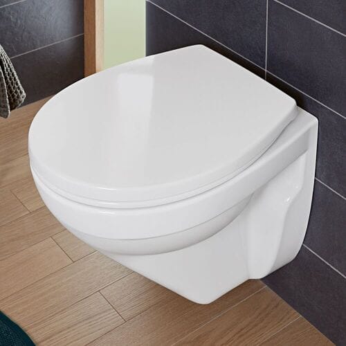 Villeroy & Boch O.novo wall-hung WC Compact with WC seat in Combi Pack 7667HR01