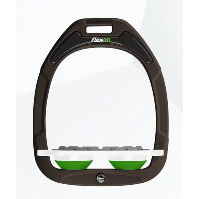 Plat Grip Bruin/Wit/Groen Flex-On Green Composite
